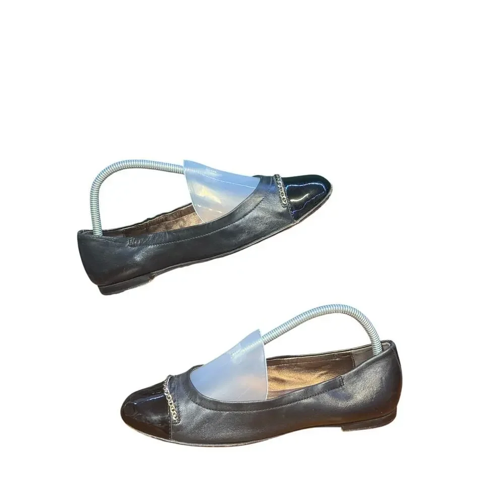 Women's leather  AGL flats size 39 euro - US 8.5 - Picture 5 of 6
